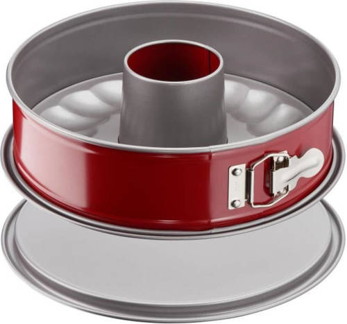 Tefal Malibaschaaltje Delibake - Ø 25 Cm - Rood En Grijs - Met Scharnier