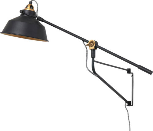 LichtXpert Mexlite Nové Wandlamp Zwart