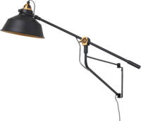 LichtXpert Mexlite Nové Wandlamp Zwart