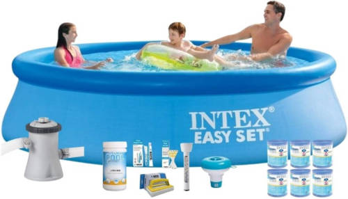 Intex Zwembad Easy Set - Zwembad Bundel - 305x76 Cm