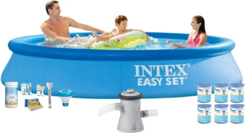 Intex Zwembad Easy Set 305x61 Cm - Zwembad Bundel