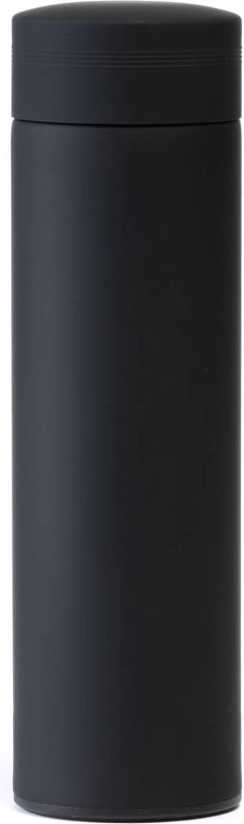 Sareva Thermosfles - Met Uitneembaar Filter - Zwart - 500 Ml