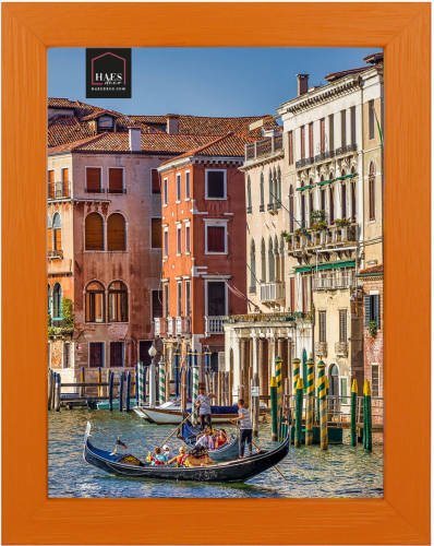 HAES deco - Houten Fotolijst Venezia Oranje 15x20 -Sp12420