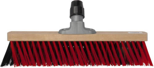 Talen Tools - X-bezem - Buiten - 40 Cm - Rood/zwart - Zonder Steel