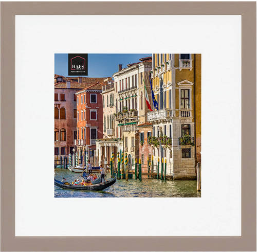 HAES deco - Houten Fotolijst Venezia Bruin 20x20 Of 30x30 -Sp12831