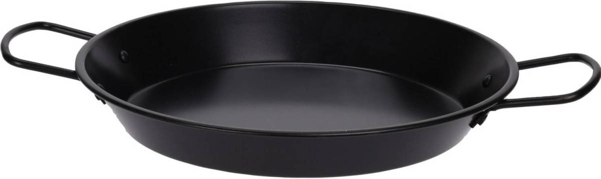 Stalen Paellapan Met Handvatten En Anti Aanbaklaag 30 Cm - Paella Pannen