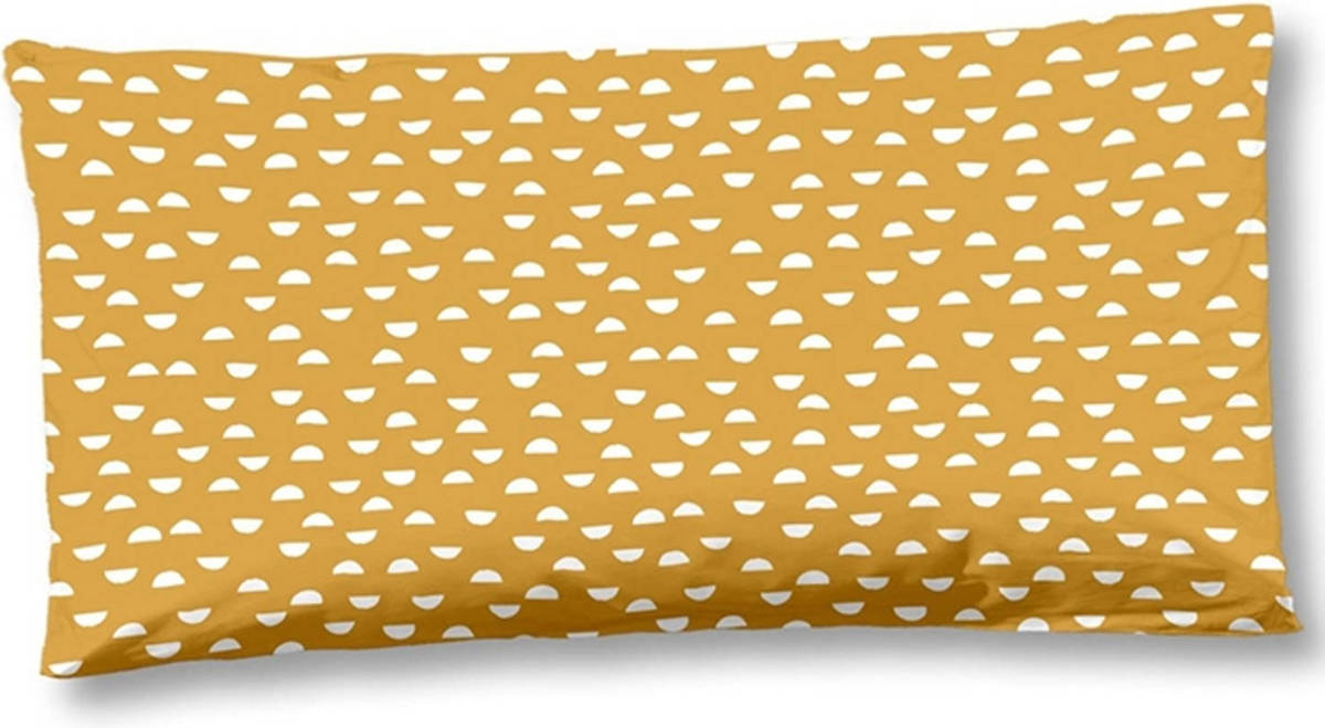 Slaaptextiel Sierkussen Katoensatijn - Subtiel Glazend - Zacht - Luxe Kussen Evine - (40x80 Cm)