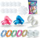 Fissaly ® Ballonnen Accessoires Set Met Ballonnenboog, Slinger & Lint, Stickers & Plakkers En Knoper