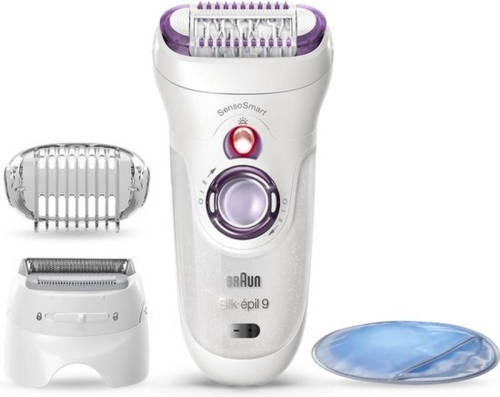 Braun Silk-épil 9 9-710 Voor Vrouwen Voor Langdurige Ontharing, Wit/paars