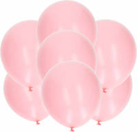 Bellatio Decorations Lichtroze Party Ballonnen 30x Stuks - Ballonnen