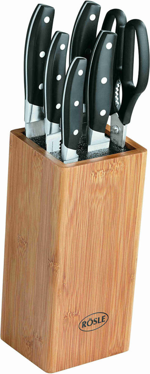 Rösle Messenblok Cuisine Bamboe 7-delig