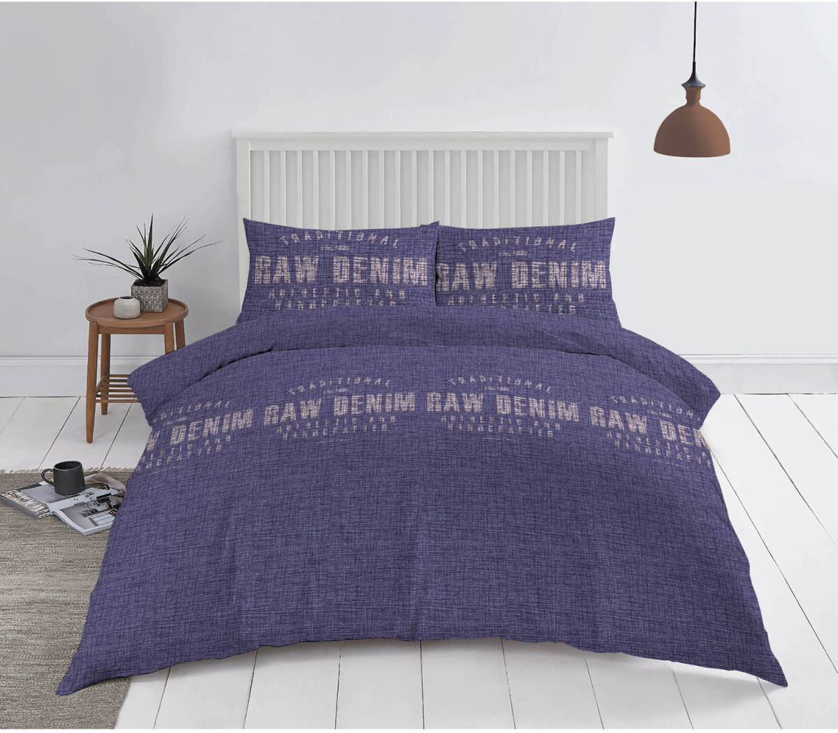 Nightrest Cotton Rich Collection - Dekbedovertrek - Raw Denim - Blauw