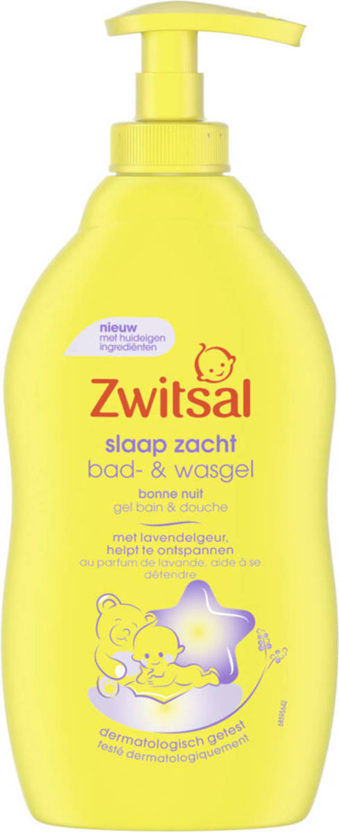 Zwitsal - Slaap Zacht - Bad & Wasgel - Lavendel - 400ml