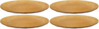 Koziol Dinerborden Club Bruin ø 26 Cm - 4 Stuks