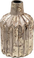 Clayre & Eef Vaas 8*8*12 Cm Koperkleurig Glas Decoratie Vaas Decoratie Pot Koperkleurig Decoratie Vaas Decoratie Pot