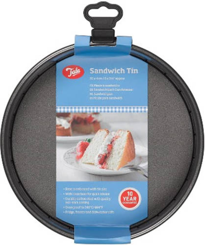 Tala - Sandwich Bakvorm, Met Losse Bodem, 20 Cm, Non-stick - Tala Everyday