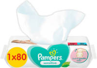 Pampers - Sensitive - Billendoekjes - 80 Doekjes - 1 X 80