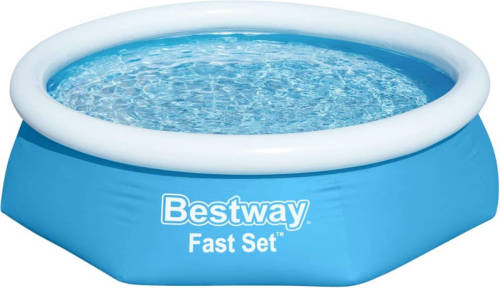 Bestway Zwembad Fast Set Opblaasbaar Rond 244x66 Cm 57265