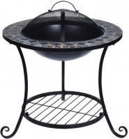 Pro Garden Vuurkorf - Vuurschaal - Ø 62 Cm - Mozaïek Design