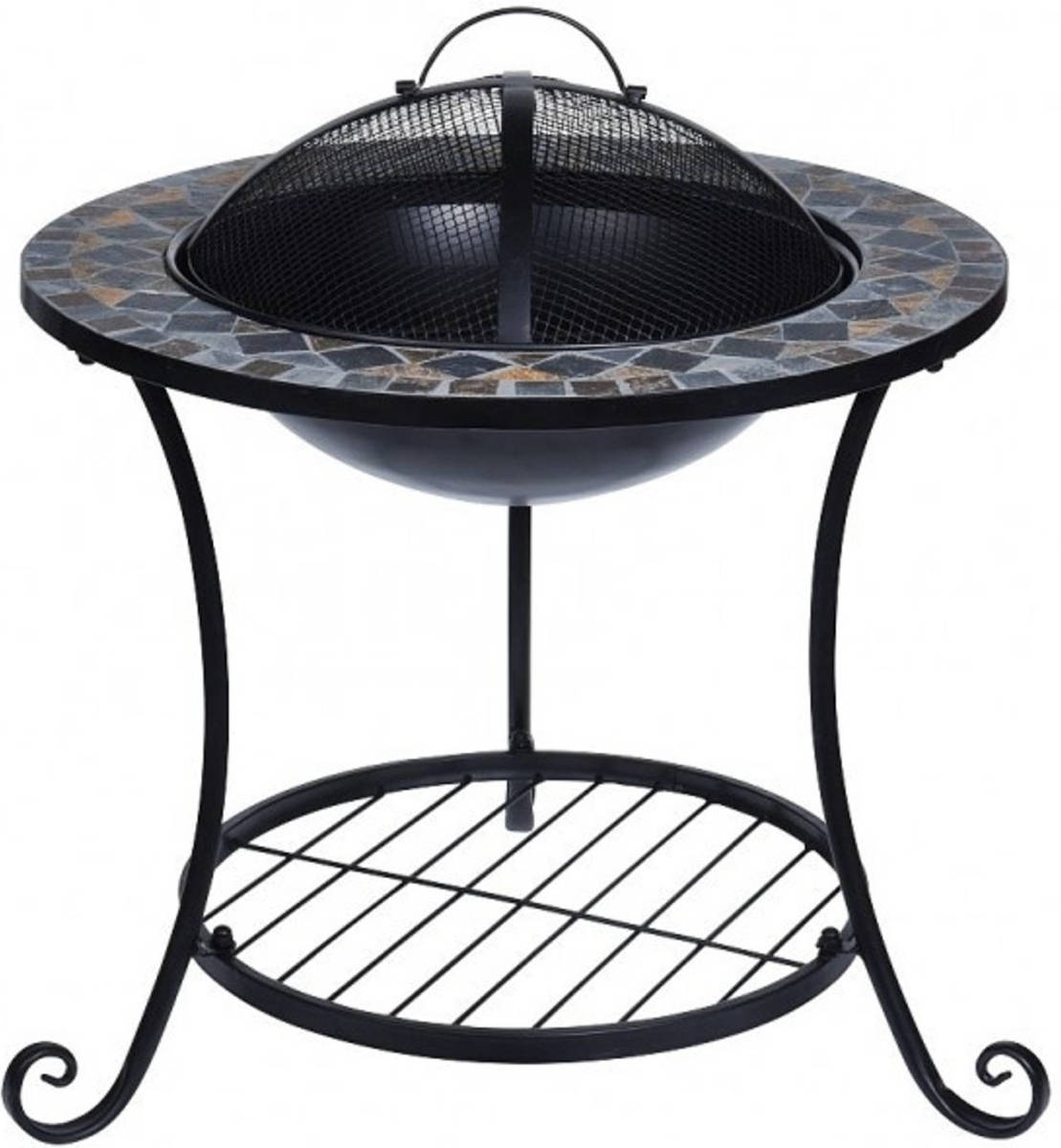 Pro Garden Vuurkorf - Vuurschaal - Ø 62 Cm - Mozaïek Design