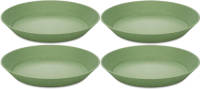 Koziol Diepe Borden Connect Groen ø 24 Cm - 4 Stuks