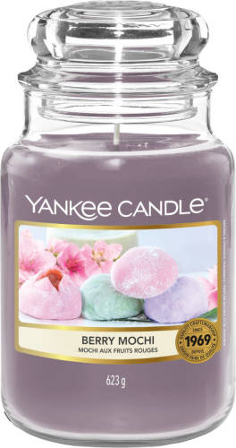 Yankee Candle Geurkaars Large Berry Mochi - 17 Cm / ø 11 Cm