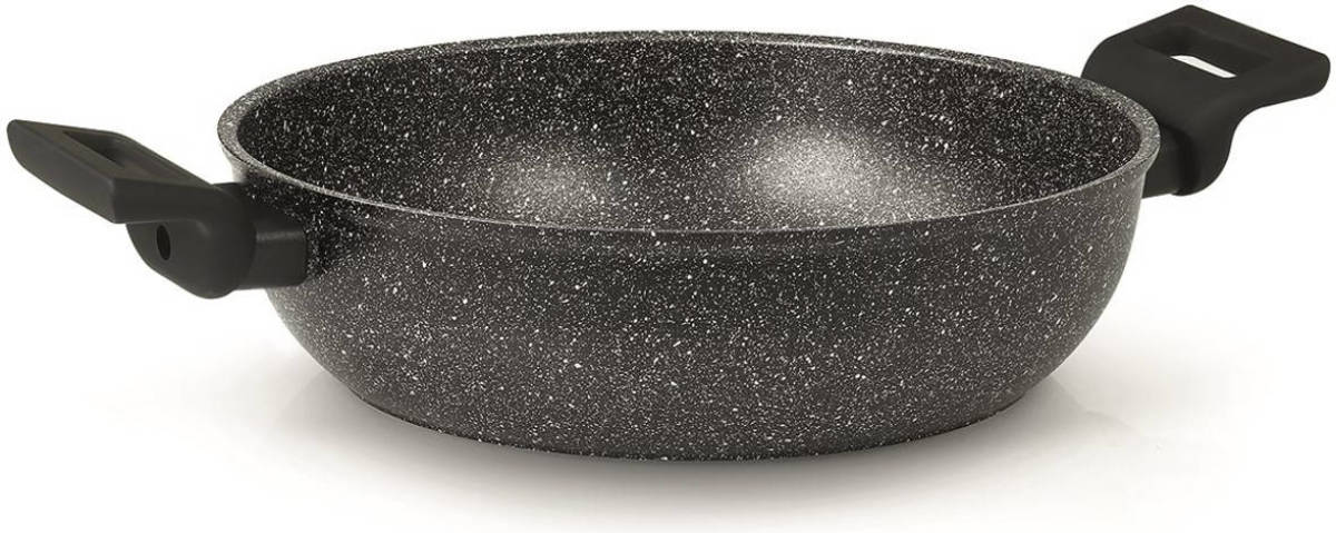 Flonal Pietra Lavica Hapjespan Inductie - Met Deksel - Ø 26cm