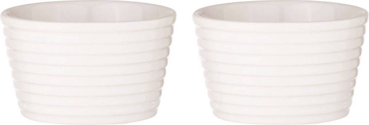 Ladelle - Ovenschalen, Set Van 2, Ø10 Cm, Wit - Ladelle Homestead