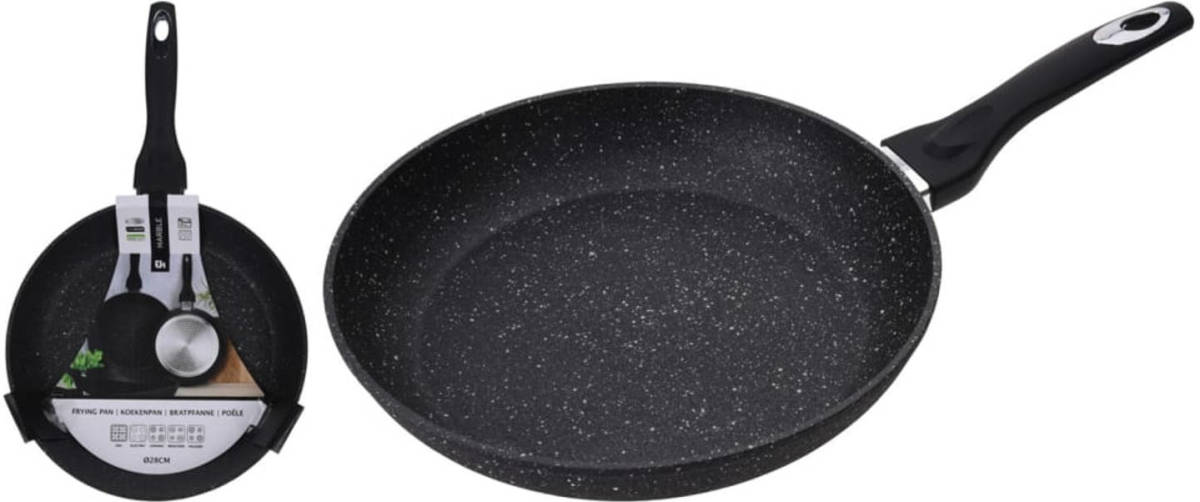 Excellent Houseware Koekenpan 28 Cm Gesmeed Aluminium