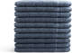 Seashell Luxor Washandjes - Jeans Blauw - 10 Stuks - 16x21cm - Hotel Kwaliteit