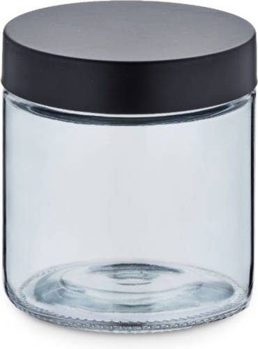 Kela - Voorraadpot, 0.8 L, Glas/rvs, Donker Grijs - Kela Bera