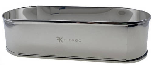 FLOKOO Sloffenring - Verstelbaar Bakframe - Rvs - 27 - 40 Cm