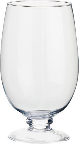 Shoppartners Kelkvaas/bloemenvaas Van Glas 18 X 30 Cm - Vazen