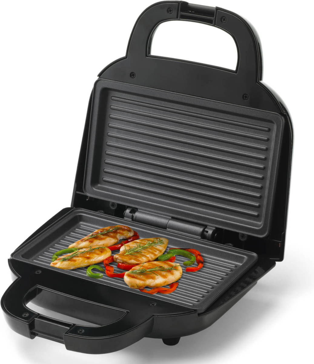 Contactgrill In De Vorm Van Een Handtas Trebs 99375 Zwart