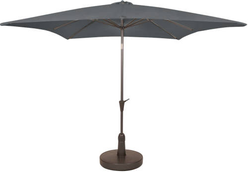 Kopu ® Vierkante Parasol Malaga 200x200 Cm - Grey