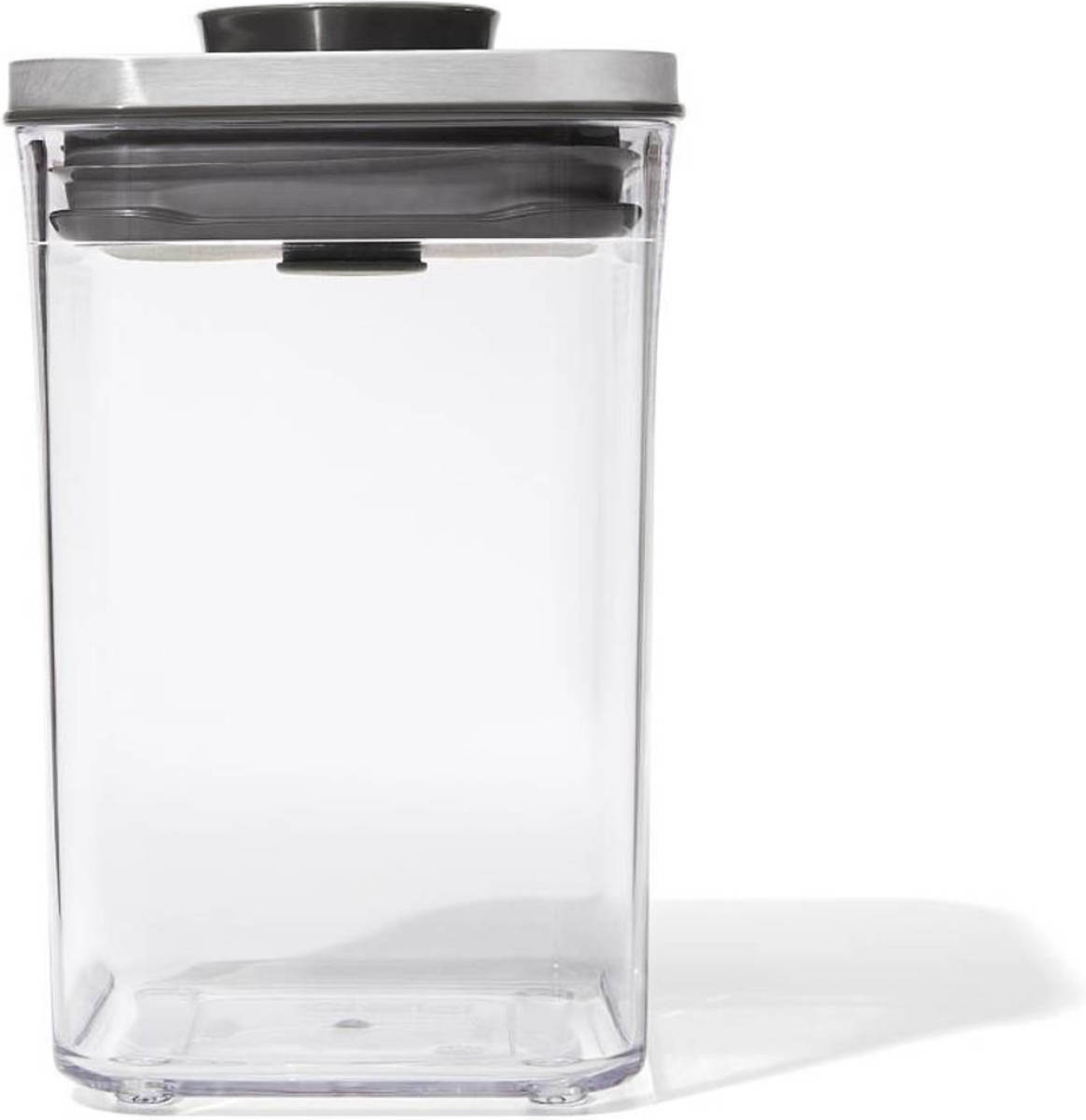 TOOP Oxo Voorraadpot Pop Steel Vierkant 1 Liter