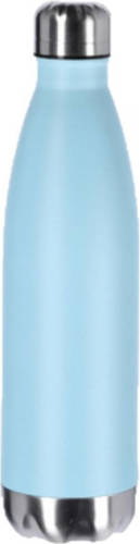 Shoppartners Thermosfles / Isoleerfles Turquoise Rvs 0.75 L - Thermosflessen