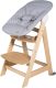 Dechardon Roba Kinderstoel Born Up 94 Cm Hout/polyester Lichtgrijs