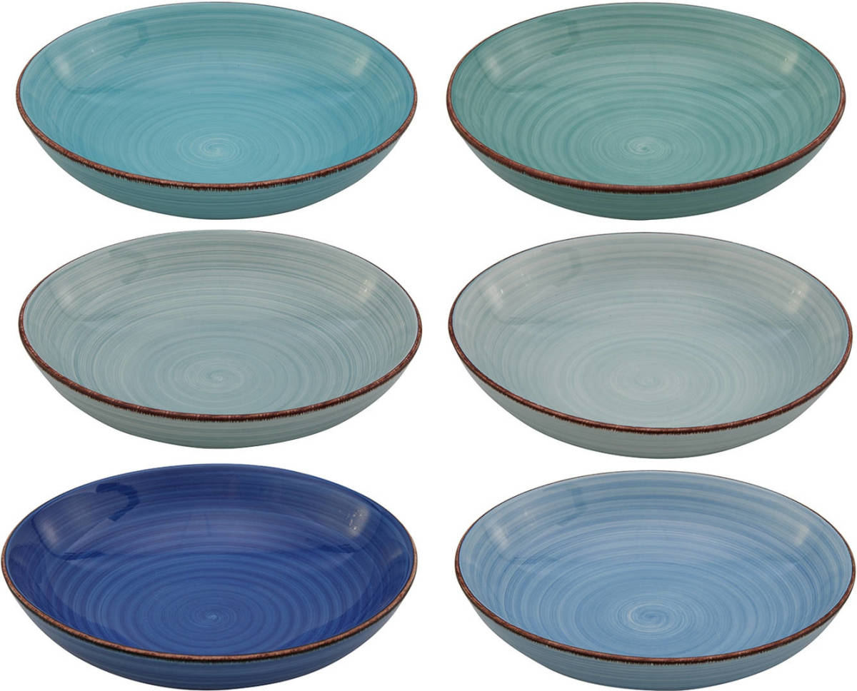Studio Tavola Pastaborden Ocean Blue ø 23 Cm - 6 Stuks