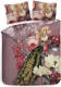 Smulderstextiel nl Heckett & Lane Fonda Dekbedovertrek - Lits-jumeaux (240x200/220 Cm + 2 Slopen) - Pu - Floral Pink
