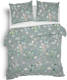 Smulderstextiel nl Heckett & Lane Siv Flanel Dekbedovertrek - Lits-jumeaux (240x200/220 Cm + 2 Slopen) - Flanel - Mint Green