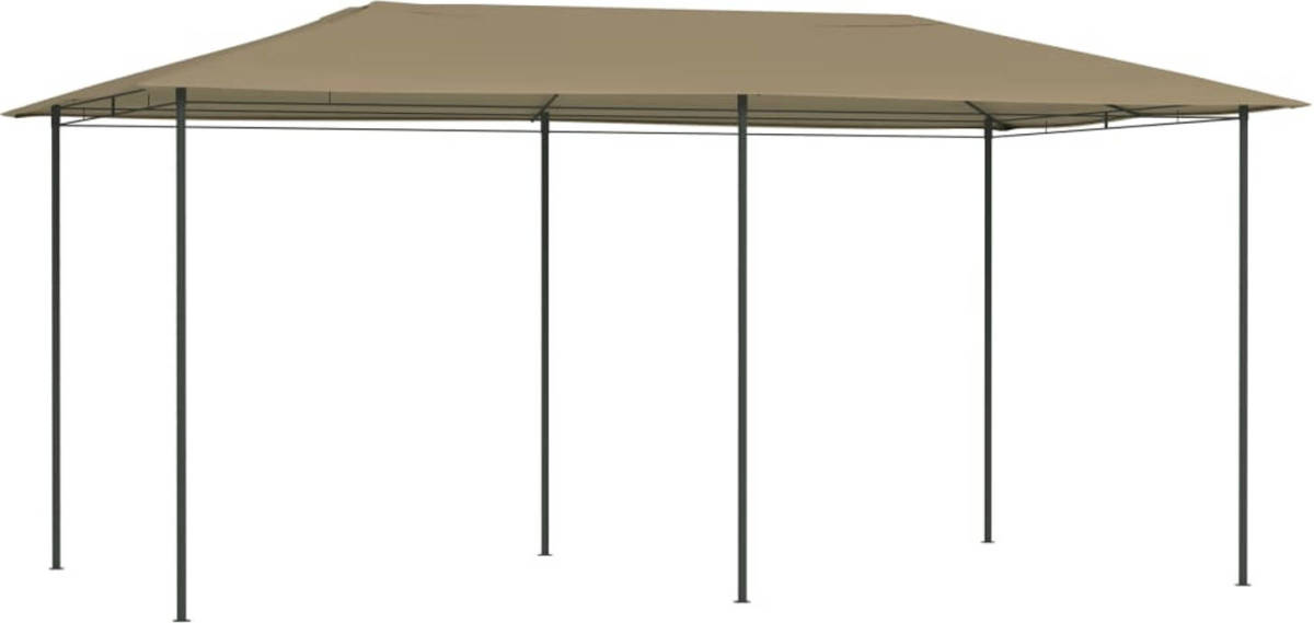 VidaXL Prieel 160 G/m² 3x6x2,6 M Taupe
