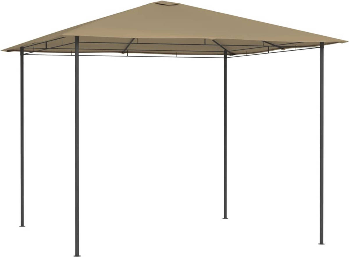 VidaXL Prieel 160 G/m² 3x3x2,6 M Taupe