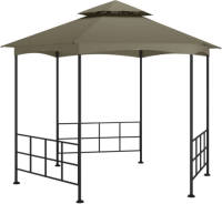 VidaXL Prieel Met Zijwanden 3,1x2,7 M Taupe
