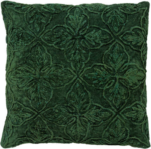 Dutch Decor Amar - Sierkussen Van Katoen 45x45 Cm Mountain View - Groen - Groen