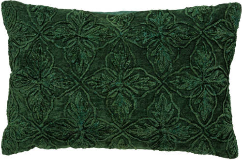 Dutch Decor Amar - Sierkussen Van Katoen 40x60 Cm Mountain View - Groen - Groen