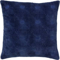 Dutch Decor Sun - Sierkussen Van Katoen 45x45 Cm Insignia Blue - Blauw - Blauw