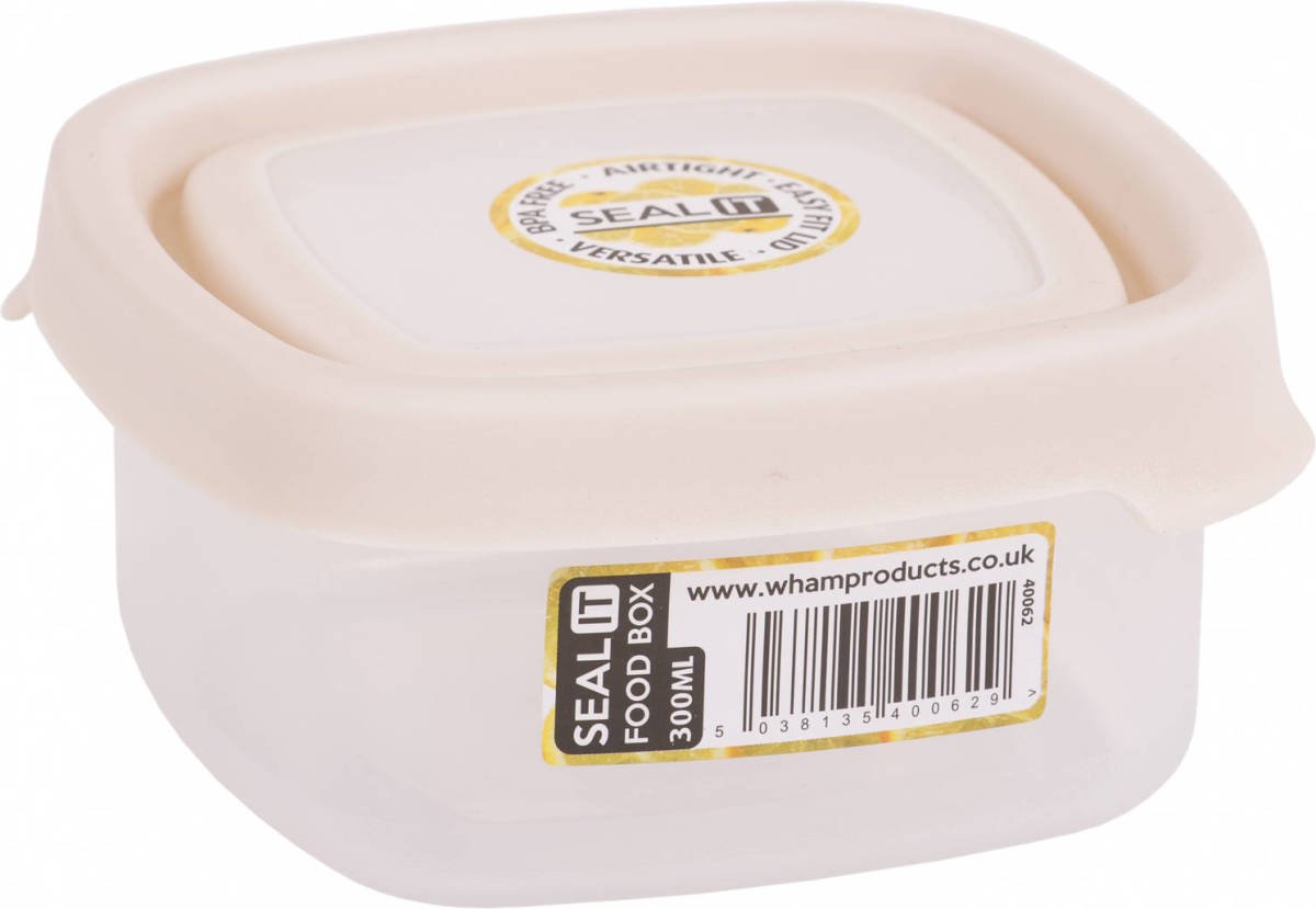 Vepa Bins Wham Vershoudbak Seal It 300 Ml Polypropyleen Crème
