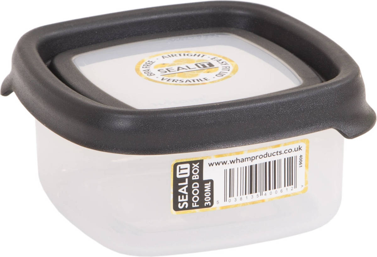 Vepa Bins Wham Vershoudbak Seal It 300 Ml Polypropyleen Antraciet