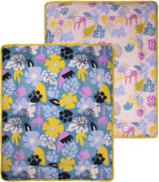Shopsahopsa Briljant Baby Boxkleed Jungle Dusk 80 X 100 Cm Katoen 2-zijdig